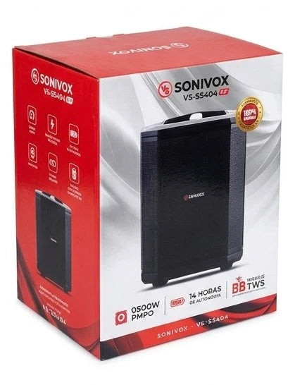 Parlante Sonivox • Karaoke + Micrófono + Control (100% Original • 14h batería)